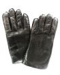 Black Leather Gloves_Back View_IslamicShop.in
