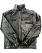 Black Leather_Jacket_Normal View_IslamicShop.in
