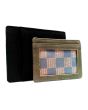 Jet Black Leather Wallet_Front View_IslamicShop.in
