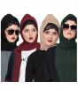 Black, Maroon, Dark Green, Dark Beige