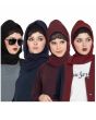 Black, Navy Blue, Maroon, Wine