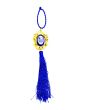 Allah Mohammed Blue Car Hanging_Back View_IslamicShop.in