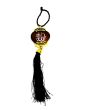 Allah Mohammed Brown Car Hanging_Front View_IslamicShop.in