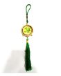 Allah Mohammed Green Car Hanging_Front View_IslamicShop.in