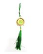 Allah Mohammed Green Car Hanging_Back View_IslamicShop.in