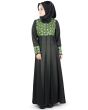Farhat_Abaya_Front View_IslamicShop.in