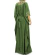 Nayyab_Hand_Embroidered_Henna_Kaftan_Back View_IslamicShop.in