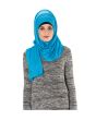 Plain Jersey Hijab (Blue)_Normal View_IslamicShop.in