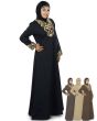 Hibbah_Black_Cotton_Abaya_DifferentColors_IslamicShop.in