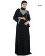Hifja_Black_Hand_Embroidered_Burqa_Black Color_IslamicShop.in