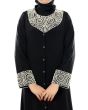 Iqra_Black_Burqa_Black Color Front View_IslamicShop.in