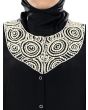 Iqra_Black_Burqa_Black Color Close Up View_IslamicShop.in