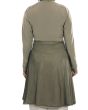 Shabista_Warm_Grey_Tunic_Back Up View_IslamicShop.in