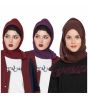 Maroon, Purple & Brown