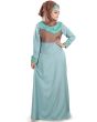 Rehemat_Rayon_Abaya_Angle View_IslamicShop.in