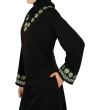 Seerat_Black_Abaya_Side View_IslamicShop.in
