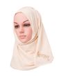 Alex Jersey Hijab (Gold Beige)_IslamicShop.in