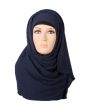 Alex Jersey Hijab (Navy Blue)_IslamicShop.in