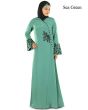 Shanum_Blue_Islamic_Abaya_SeaGreen_IslamicShop.in