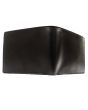 Black Leather Wallet_Back View_IslamicShop.in