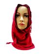 Red Border Stones Hijab_IslamicShop.in