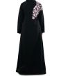 Zawiya_Occasion & Casual_Abaya_Back View_IslamicShop.in
