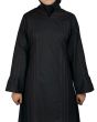 Zoha_Black _Abaya_Close Up View_IslamicShop.in