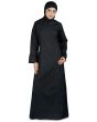Zoha_Black _Abaya_Main View_IslamicShop.in