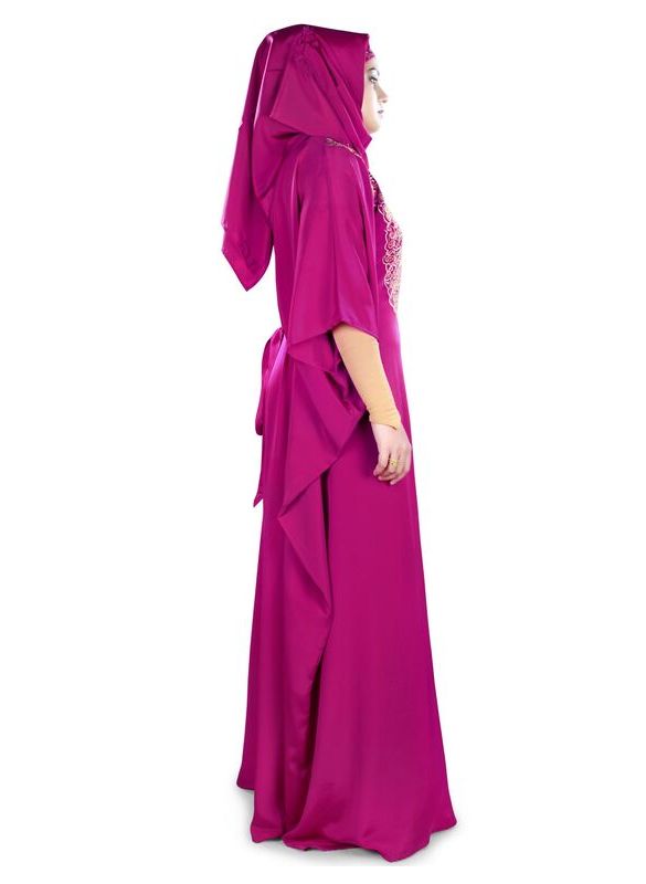 Hadiyah_Kaftan_Side View_IslamicShop.in