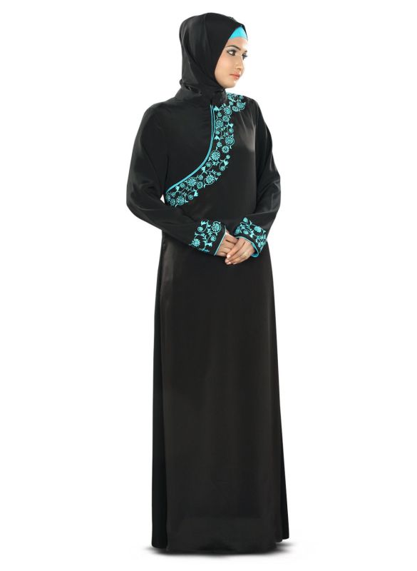 Zeena_Abaya_Angle View_IslamicShop.in