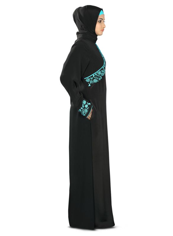 Zeena_Abaya_Side View_IslamicShop.in