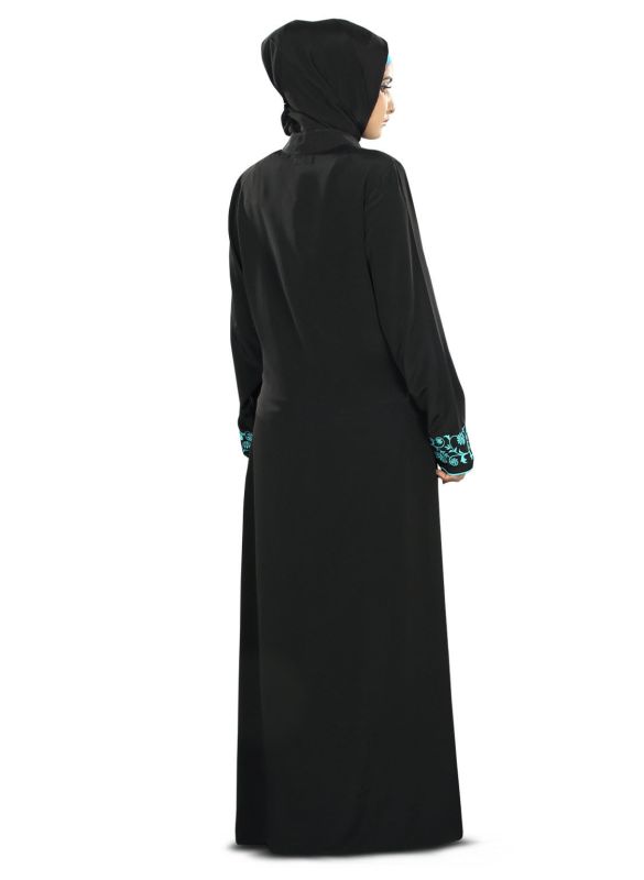 Zeena_Abaya_Back View_IslamicShop.in