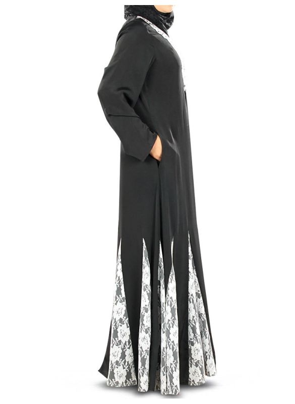 Isar_Abaya_Side View_IslamicShop.in