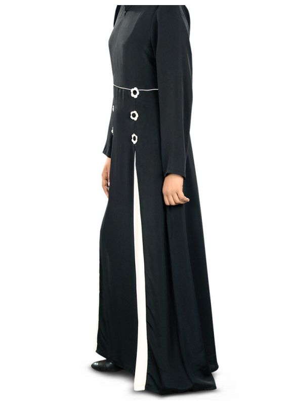 Reeha_Abaya_Side View_IslamicShop.in