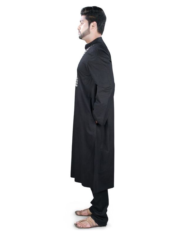 Aadil_Kurta_Pajama_Side View_IslamicShop.in