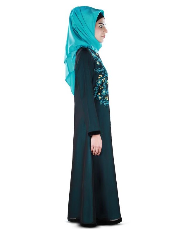 Aafreeda_Abaya_Side View_IslamicShop.in