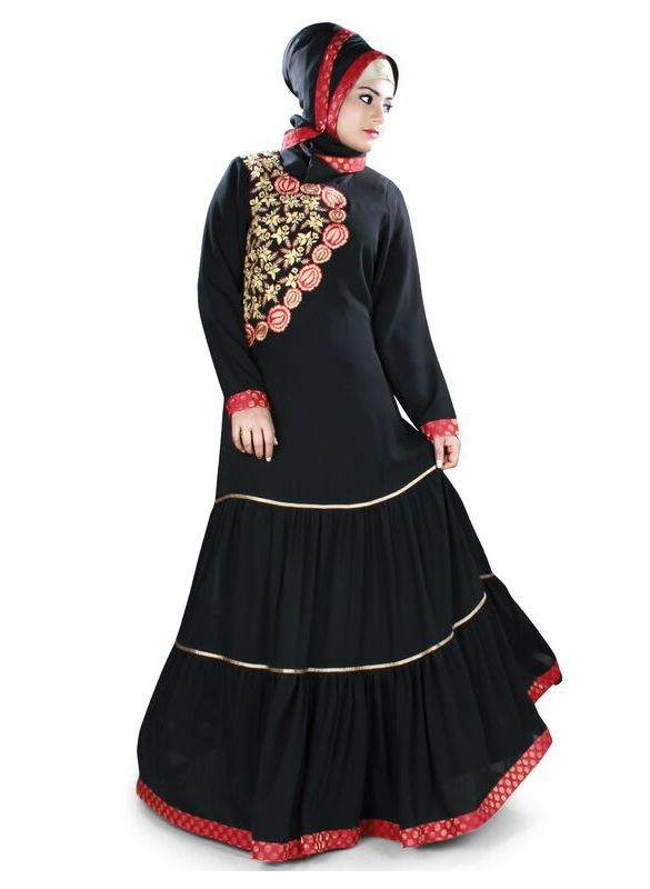 Aamilah_Abaya_Angle View_IslamicShop.in