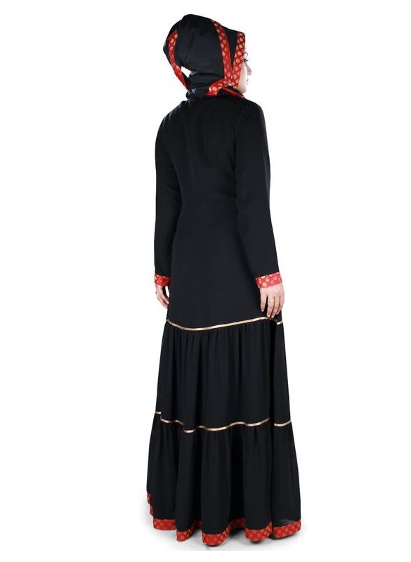 Aamilah_Abaya_Back View_IslamicShop.in