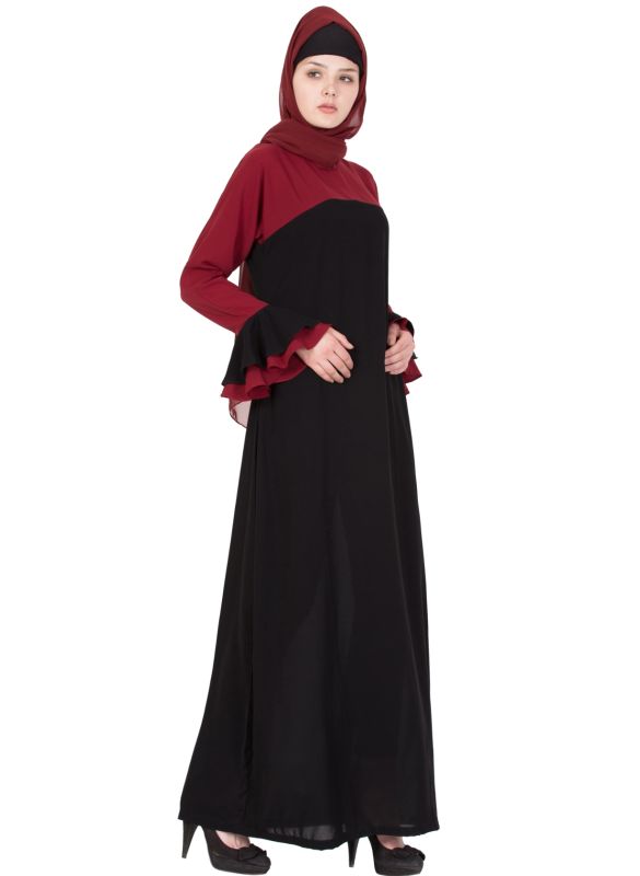 Black & Cherry Red