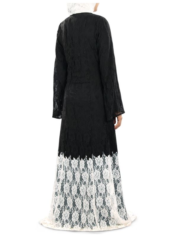 Adifaah_Abaya_Back View_IslamicShop.in