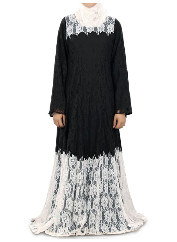 Adifaah_Abaya_Embroidery View_IslamicShop.in