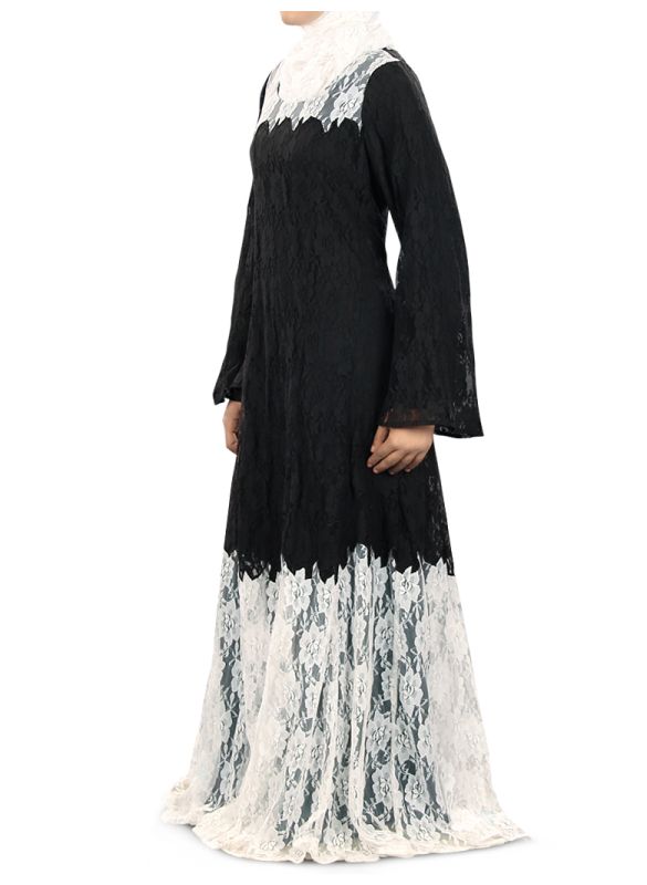 Adifaah_Abaya_Side View_IslamicShop.in