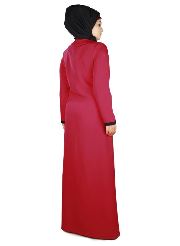 Alma_Kashibo_Abaya_Back View_IslamicShop.in