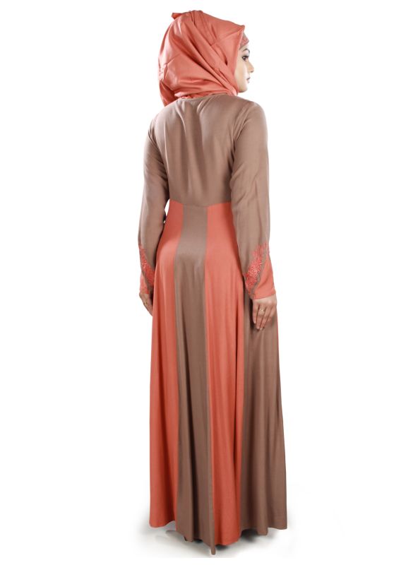 Amani_Rayon_Abaya_Back View_IslamicShop.in