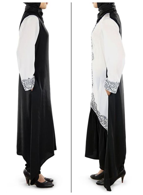 Ara_Short_Abaya_SideView_IslamicShop.in