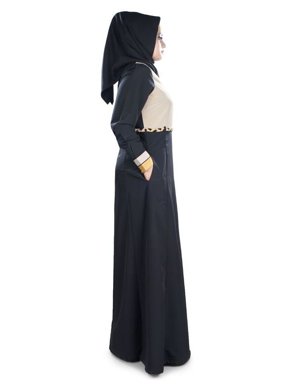 Balqees_Abaya_Side View_IslamicShop.in