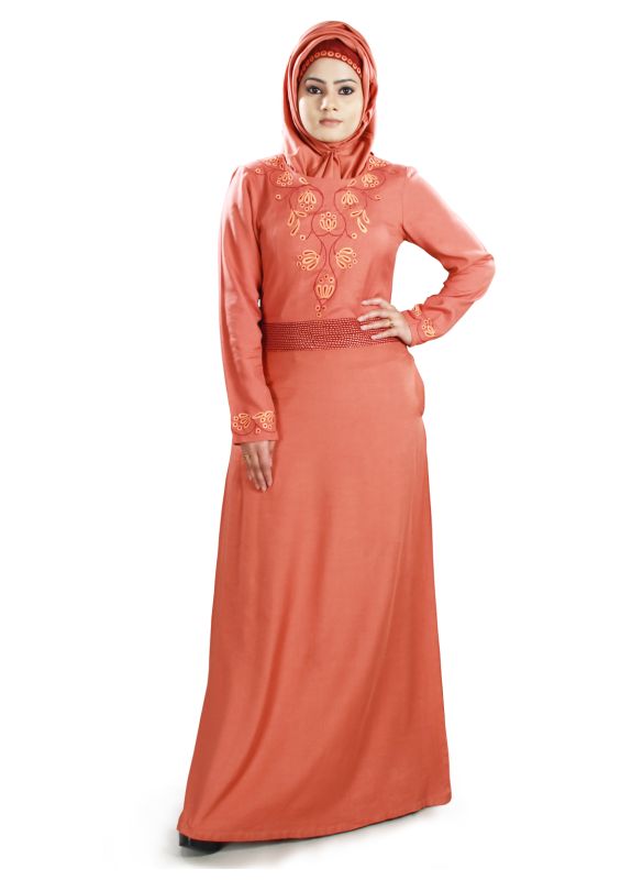 Bilqis_Rayon_Abaya_Main View_IslamicShop.in