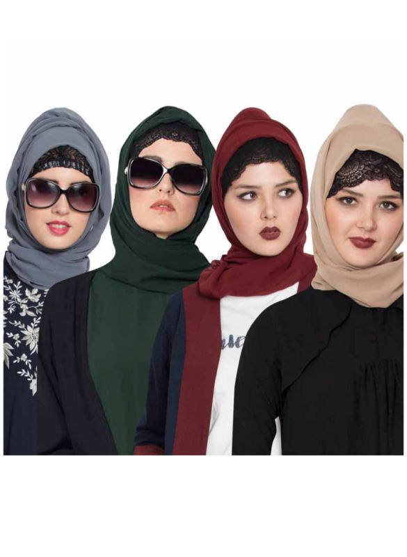 Grey, Dark Green, Maroon, Dark Beige