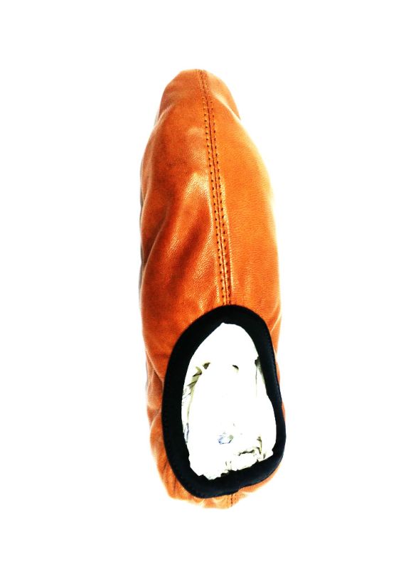 Brown Leather Socks_Inner View_IslamicShop.in