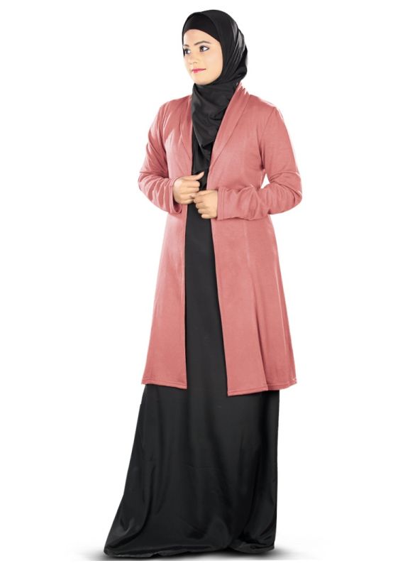 Haneefa_Jersey_Cardigan_FrontVIew_IslamicShop.in